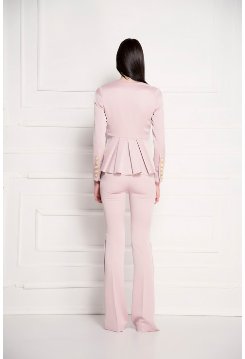 Pantalone jednobojne roze